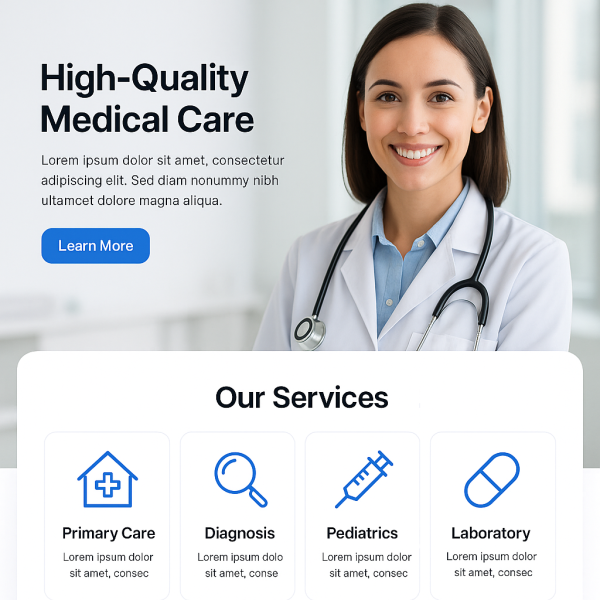 medicmarketer website development